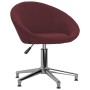 Swivel dining chairs 4 units purple fabric by vidaXL, dining chairs - Ref: Foro24-3089508, Price: 261,99 €, Discount: %