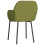 Dining chairs 2 units light green velvet by vidaXL, dining chairs - Ref: Foro24-344704, Price: 121,59 €, Discount: %