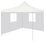 Professional folding tent with 2 white steel walls 2x2 m by vidaXL, Tents and gazebos - Ref: Foro24-48887, Price: 128,99 €, D...