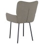 Sillas de comedor 2 unidades terciopelo gris claro de vidaXL, Sillas de comedor - Ref: Foro24-344820, Precio: 121,99 €, Descu...