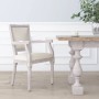 Linen dining chair by vidaXL, dining chairs - Ref: Foro24-344494, Price: 160,85 €, Discount: %