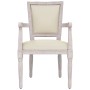 Linen dining chair by vidaXL, dining chairs - Ref: Foro24-344494, Price: 160,85 €, Discount: %