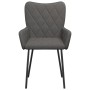 Dining chairs 2 units dark gray fabric by vidaXL, dining chairs - Ref: Foro24-344832, Price: 126,87 €, Discount: %