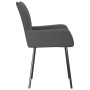 Dining chairs 2 units dark gray fabric by vidaXL, dining chairs - Ref: Foro24-344832, Price: 126,87 €, Discount: %