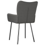 Sillas de comedor 2 unidades tela gris oscuro de vidaXL, Sillas de comedor - Ref: Foro24-344832, Precio: 126,87 €, Descuento: %