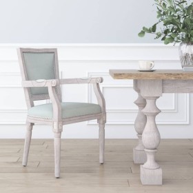 Silla de comedor terciopelo gris claro de vidaXL, Sillas de comedor - Ref: Foro24-344497, Precio: 132,99 €, Descuento: %