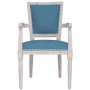 Blue velvet dining chair by vidaXL, dining chairs - Ref: Foro24-344496, Price: 129,22 €, Discount: %