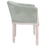 Light gray velvet dining chair by vidaXL, dining chairs - Ref: Foro24-344504, Price: 141,61 €, Discount: %