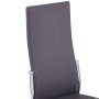 Dining chairs 4 units synthetic leather gray by vidaXL, dining chairs - Ref: Foro24-281657, Price: 207,62 €, Discount: %