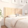 Solid pine wood bed headboard 140.5x4x100 cm by vidaXL, Headboards and footboards - Ref: Foro24-833213, Price: 71,72 €, Disco...