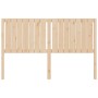 Cabecero de madera maciza de pino 165,5x4x100 cm de vidaXL, Cabeceros y pies de cama - Ref: Foro24-833219, Precio: 83,66 €, D...