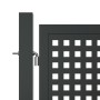 Anthracite gray steel garden gate 300x125 cm by vidaXL, garden gates - Ref: Foro24-154565, Price: 392,32 €, Discount: %