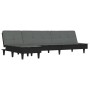 L-förmiges Schlafsofa aus dunkelgrauem Stoff, 255 x 140 x 70 cm von vidaXL, Sofas - Ref: Foro24-3157257, Preis: 351,99 €, Rab...