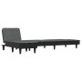 L-förmiges Schlafsofa aus dunkelgrauem Stoff, 255 x 140 x 70 cm von vidaXL, Sofas - Ref: Foro24-3157257, Preis: 351,99 €, Rab...