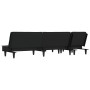 L-förmiges Schlafsofa aus dunkelgrauem Stoff, 255 x 140 x 70 cm von vidaXL, Sofas - Ref: Foro24-3157257, Preis: 351,99 €, Rab...