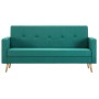 Green fabric sofa by vidaXL, Sofas - Ref: Foro24-247036, Price: 346,34 €, Discount: %