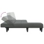 L-förmiges Schlafsofa aus dunkelgrauem Stoff, 255 x 140 x 70 cm von vidaXL, Sofas - Ref: Foro24-3157227, Preis: 397,75 €, Rab...