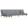 L-förmiges Schlafsofa aus hellgrauem Stoff, 255 x 140 x 70 cm von vidaXL, Sofas - Ref: Foro24-3157247, Preis: 367,30 €, Rabat...