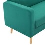 Green fabric sofa by vidaXL, Sofas - Ref: Foro24-247036, Price: 346,34 €, Discount: %