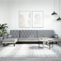 L-shaped light gray fabric sofa bed 260x140x70 cm by vidaXL, Sofas - Ref: Foro24-3157272, Price: 379,23 €, Discount: %