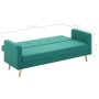 Green fabric sofa by vidaXL, Sofas - Ref: Foro24-247036, Price: 346,34 €, Discount: %