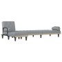 L-shaped light gray fabric sofa bed 260x140x70 cm by vidaXL, Sofas - Ref: Foro24-3157272, Price: 379,23 €, Discount: %