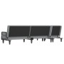 L-förmiges Schlafsofa hellgrauer Stoff 260x140x70 cm von vidaXL, Sofas - Ref: Foro24-3157272, Preis: 379,23 €, Rabatt: %