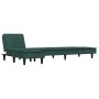 L-shaped sofa bed dark green velvet 255x140x70 cm by vidaXL, Sofas - Ref: Foro24-3157262, Price: 373,77 €, Discount: %