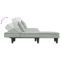 L-shaped light gray velvet sofa bed 255x140x70 cm by vidaXL, Sofas - Ref: Foro24-3157251, Price: 354,12 €, Discount: %