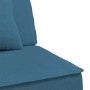 L-förmiges Schlafsofa aus blauem Samt, 255 x 140 x 70 cm von vidaXL, Sofas - Ref: Foro24-3157250, Preis: 344,17 €, Rabatt: %