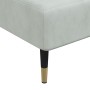 L-shaped sofa bed light gray velvet 279x140x70 cm by vidaXL, Sofas - Ref: Foro24-3157215, Price: 432,93 €, Discount: %