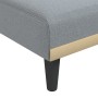 Sofá cama en forma de L tela gris claro 275x140x70 cm de vidaXL, Sofás - Ref: Foro24-3157229, Precio: 420,90 €, Descuento: %