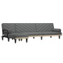 L-shaped dark gray fabric sofa bed 260x140x70 cm by vidaXL, Sofas - Ref: Foro24-3157270, Price: 368,99 €, Discount: %