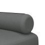 Sofá cama en forma de L tela gris oscuro 260x140x70 cm de vidaXL, Sofás - Ref: Foro24-3157270, Precio: 372,67 €, Descuento: %