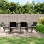 7-piece garden dining set with synthetic rattan and steel cushions by vidaXL, Garden sets - Ref: Foro24-3187026, Price: 424,6...