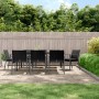 9-piece garden dining set with synthetic rattan and steel cushions by vidaXL, Garden sets - Ref: Foro24-3186984, Price: 774,9...