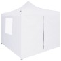 Carpa plegable profesional con 4 paredes acero blanco 2x2 m de vidaXL, Carpas y cenadores - Ref: Foro24-48888, Precio: 144,90...