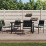 5-teiliges Garten-Essset mit Kissen aus synthetischem Rattan und Stahl von vidaXL, Gartensets - Ref: Foro24-3187025, Preis: 3...