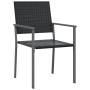 3-piece garden dining set synthetic rattan and steel by vidaXL, Garden sets - Ref: Foro24-3187019, Price: 149,13 €, Discount: %