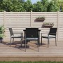 5-teiliges Garten-Essset und Kissen, synthetisches Rattan und Stahl von vidaXL, Gartensets - Ref: Foro24-3187002, Preis: 260,...