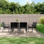 7-piece garden dining set with synthetic rattan and steel cushions by vidaXL, Garden sets - Ref: Foro24-3186992, Price: 544,3...