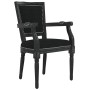 Black velvet dining chair by vidaXL, dining chairs - Ref: Foro24-344500, Price: 128,99 €, Discount: %