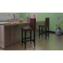 Kitchen stools 6 units dark brown synthetic leather by vidaXL, Kitchen stools - Ref: Foro24-160718, Price: 542,15 €, Discount: %