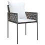 9-piece garden dining set with synthetic rattan and steel cushions by vidaXL, Garden sets - Ref: Foro24-3187062, Price: 753,9...