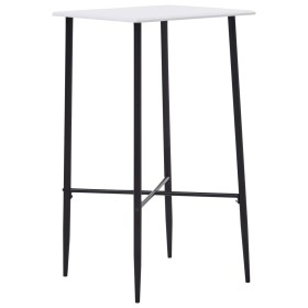 White MDF kitchen high table 60x60x111 cm by vidaXL, Kitchen and dining tables - Ref: Foro24-281550, Price: 89,50 €, Discount: %