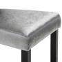 Dining chairs 4 units silver velvet by vidaXL, dining chairs - Ref: Foro24-246489, Price: 315,79 €, Discount: %