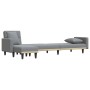 L-förmiges Schlafsofa aus hellgrauem Stoff, 275 x 140 x 70 cm von vidaXL, Sofas - Ref: Foro24-3157232, Preis: 387,19 €, Rabat...