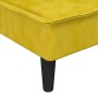 L-shaped yellow velvet sofa bed 255x140x70 cm by vidaXL, Sofas - Ref: Foro24-3157264, Price: 372,99 €, Discount: %