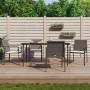 5-teiliges Garten-Essset mit Kissen aus synthetischem Rattan und Stahl von vidaXL, Gartensets - Ref: Foro24-3186945, Preis: 3...