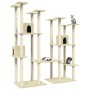 Cat scratching post with cream sisal posts 174 cm by vidaXL, Cat furniture - Ref: Foro24-171533, Price: 140,42 €, Discount: %